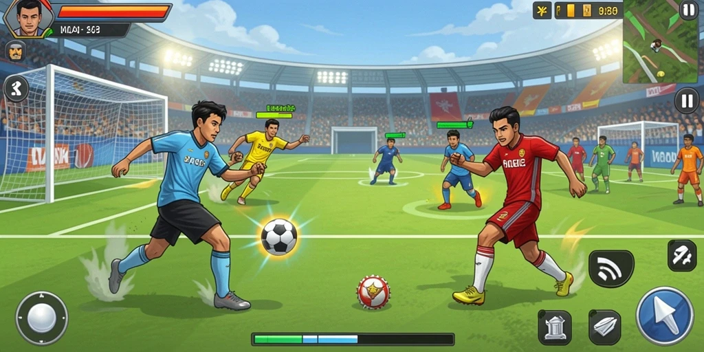 Fitur multiplayer yang memungkinkan kerjasama.