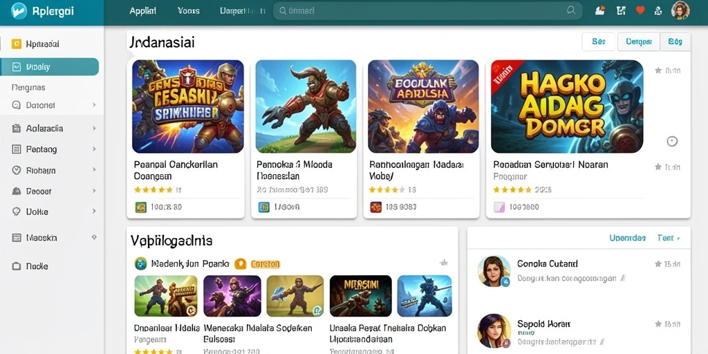 Fitur komunitas untuk berbagi pengalaman bermain.
