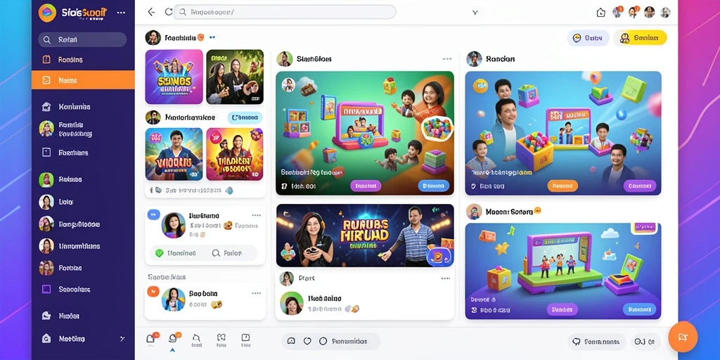 Fitur multiplayer memungkinkan Anda bermain bersama teman.