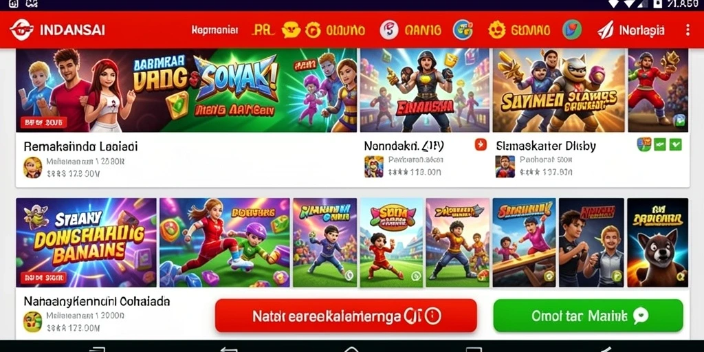 Karakter-karakter menarik yang dapat dimainkan.