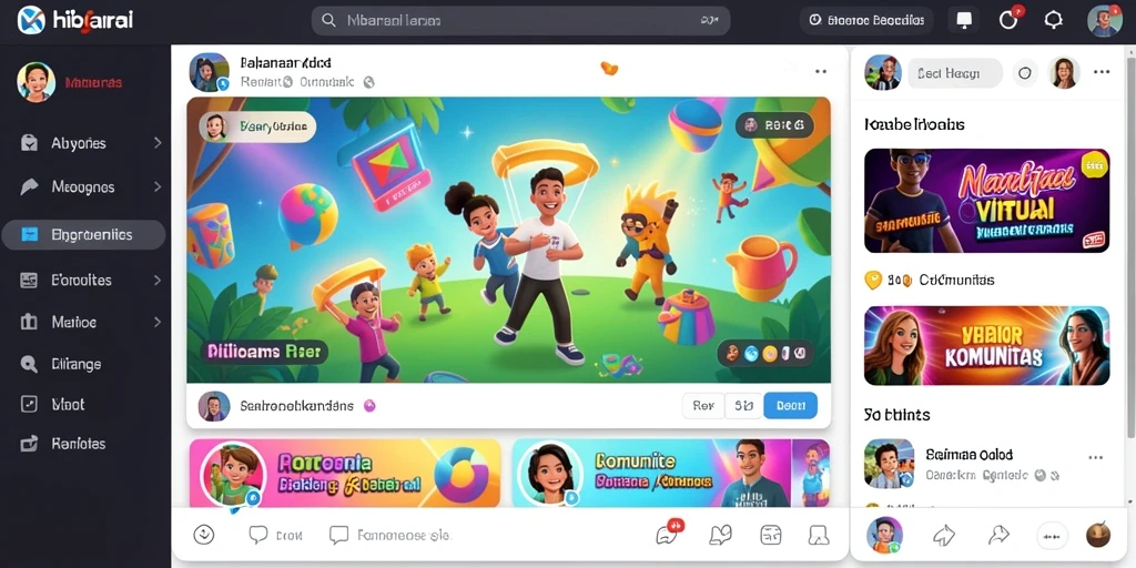 Mode multiplayer yang memungkinkan interaksi dengan pemain lain.